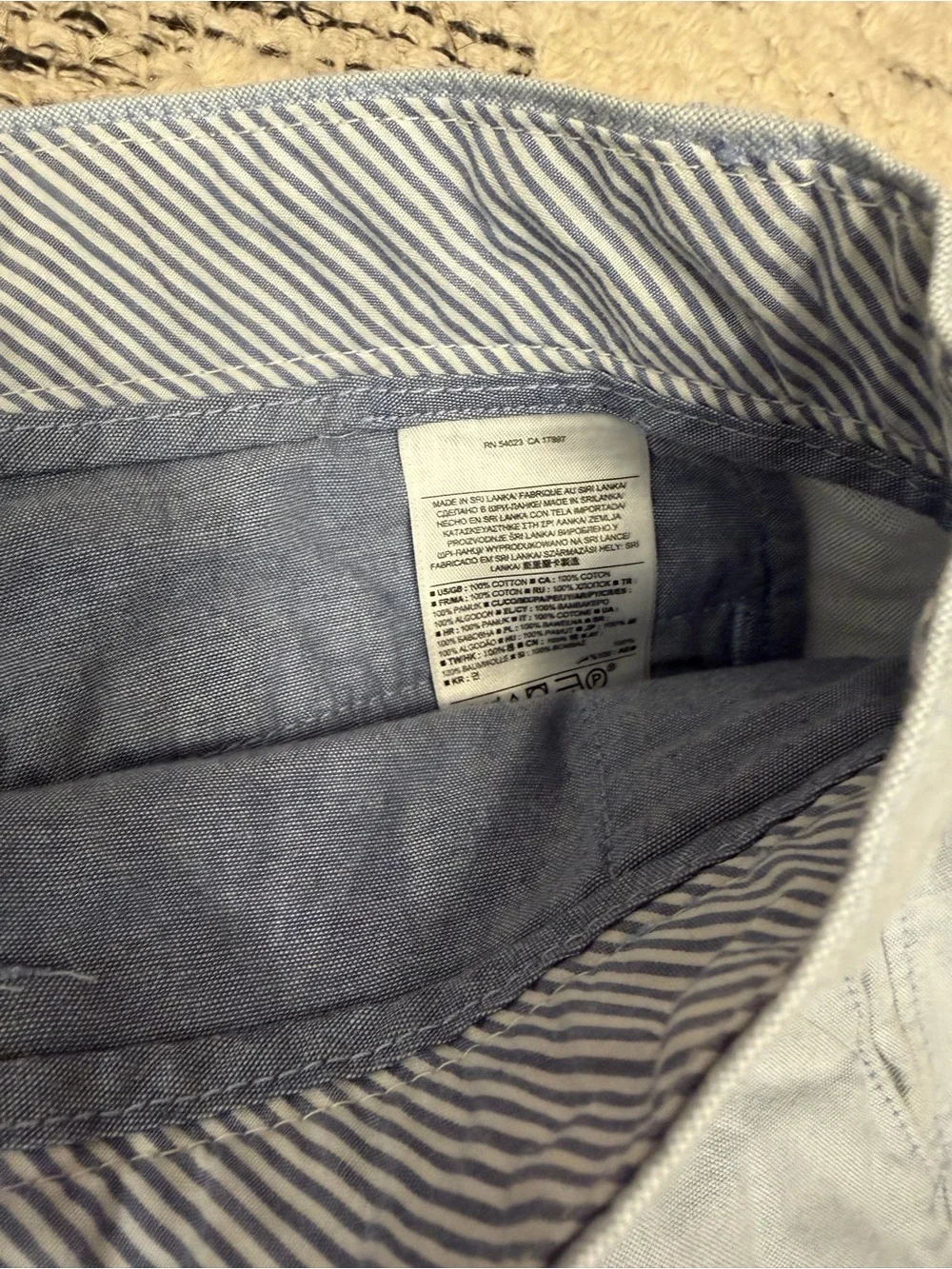 Banana Republic Light Blue Men's Shorts